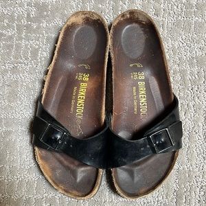 Well-Loved Birkenstock Black Madrid - 38